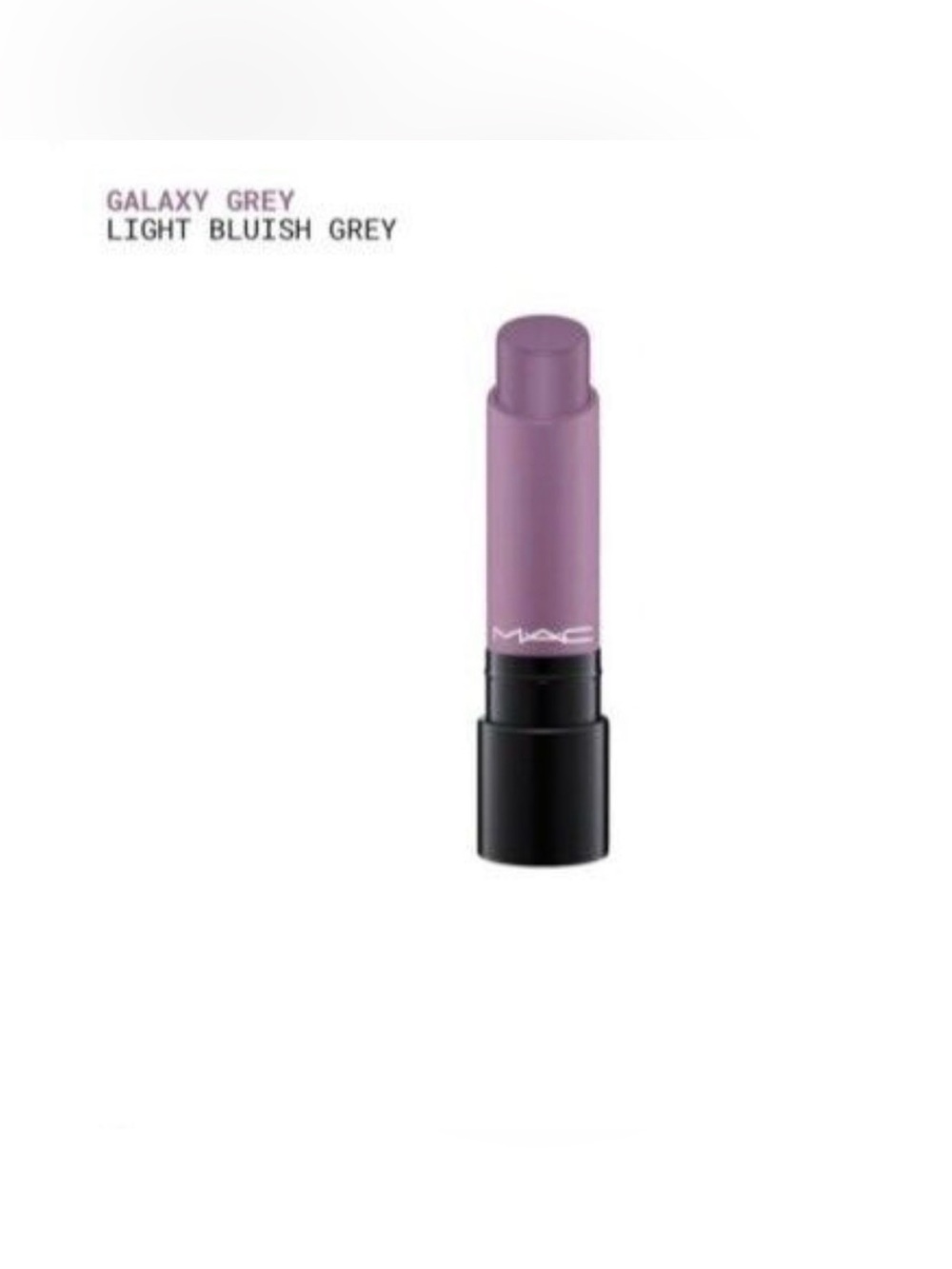 MAC Cosmetics Liptensity Lipstick - Galaxy Grey
